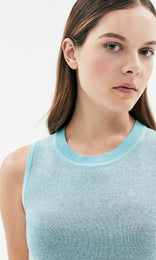 Messina Sleeveless Knit Mint